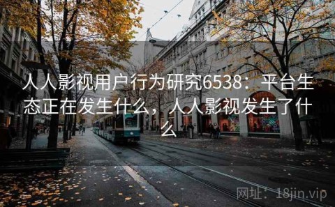人人影视用户行为研究6538：平台生态正在发生什么，人人影视发生了什么