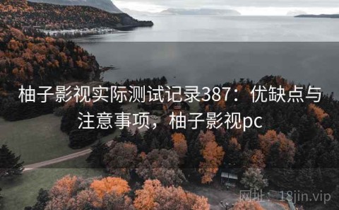 柚子影视实际测试记录387：优缺点与注意事项，柚子影视pc